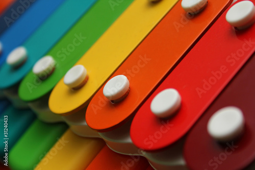 colorful xylophone photo