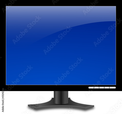 ecran de pc moderne