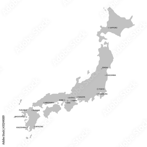 Photography Japan Map