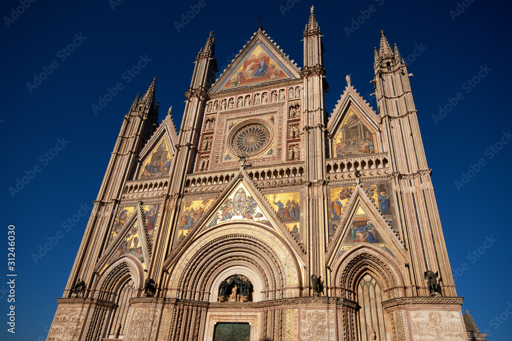 Facciata del Duomo di Orvieto
