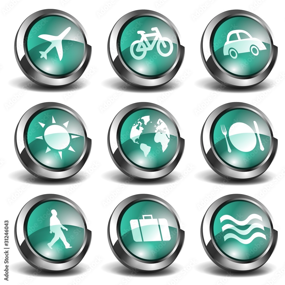 3D Travel Icons 3D Travel Icons