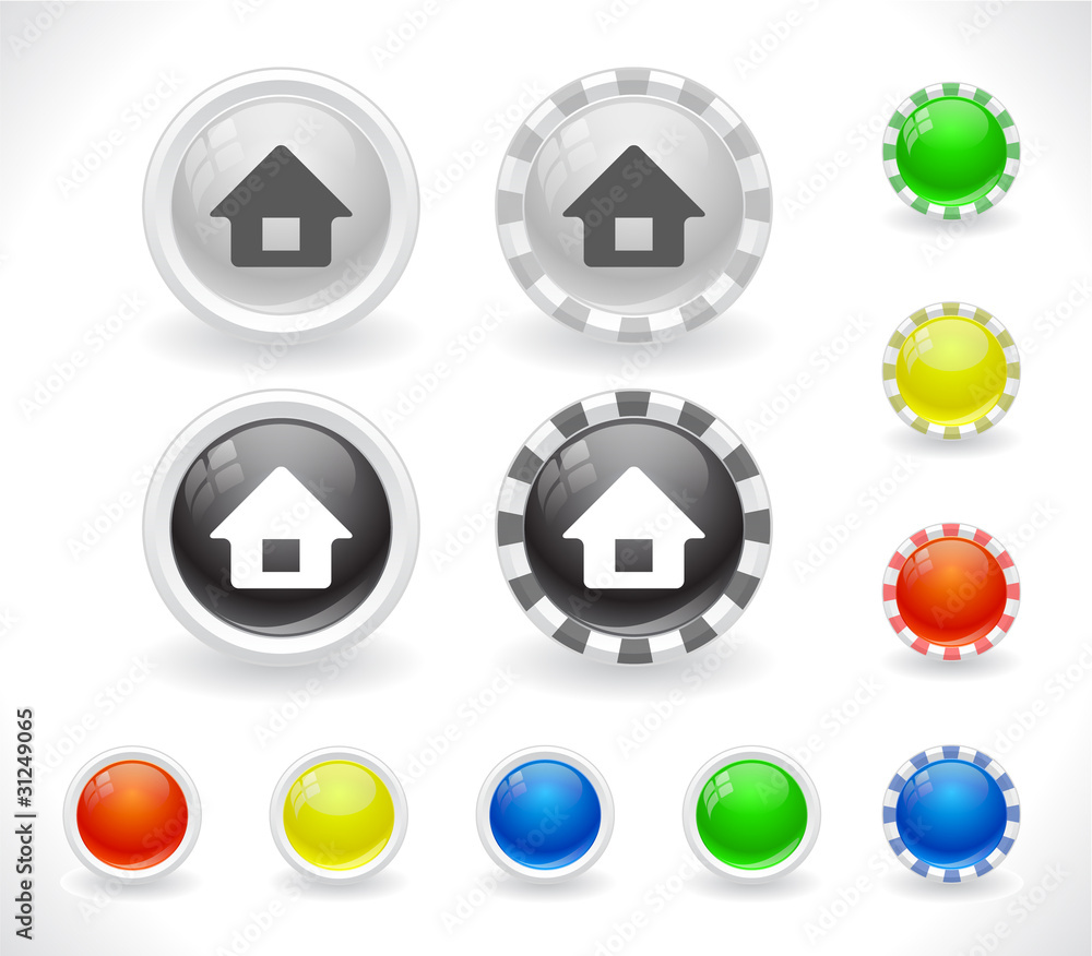 Buttons for web. Buttons for web.