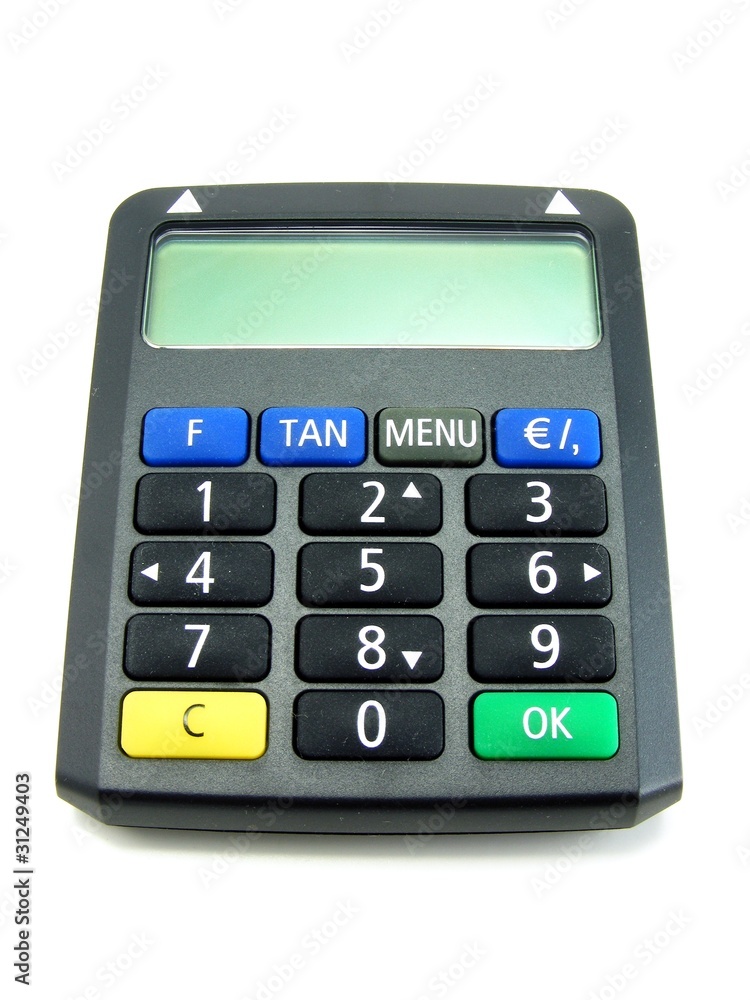 A security pin number calculator for online banking A security pin number calculator for online banking