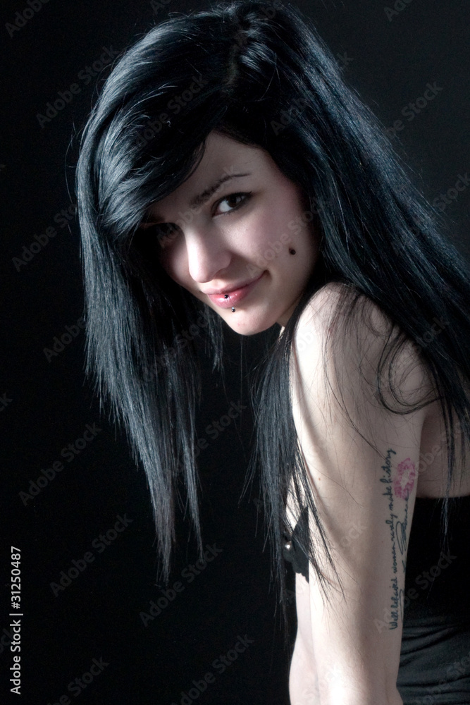 Naklejka premium Beautiful woman