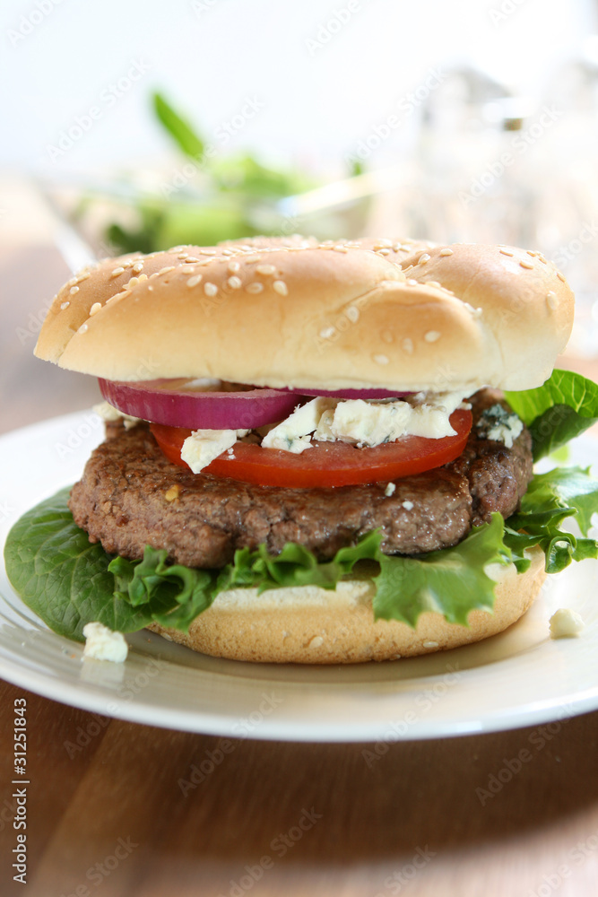 Blue Cheese Burger Blue Cheese Burger