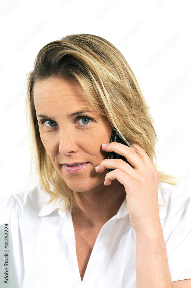 beautiful and pretty woman is calling on a cellphone beautiful and pretty woman is calling on a cellphone