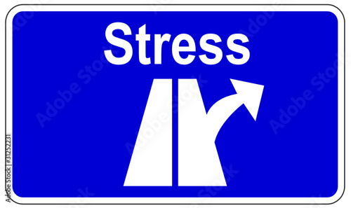 Weg Richtung Stress Pur, es gibt aber immer ein Ausweg