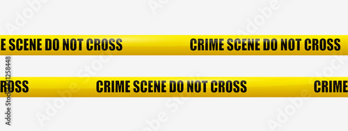 Crime Scene Tape. transparency, eps10