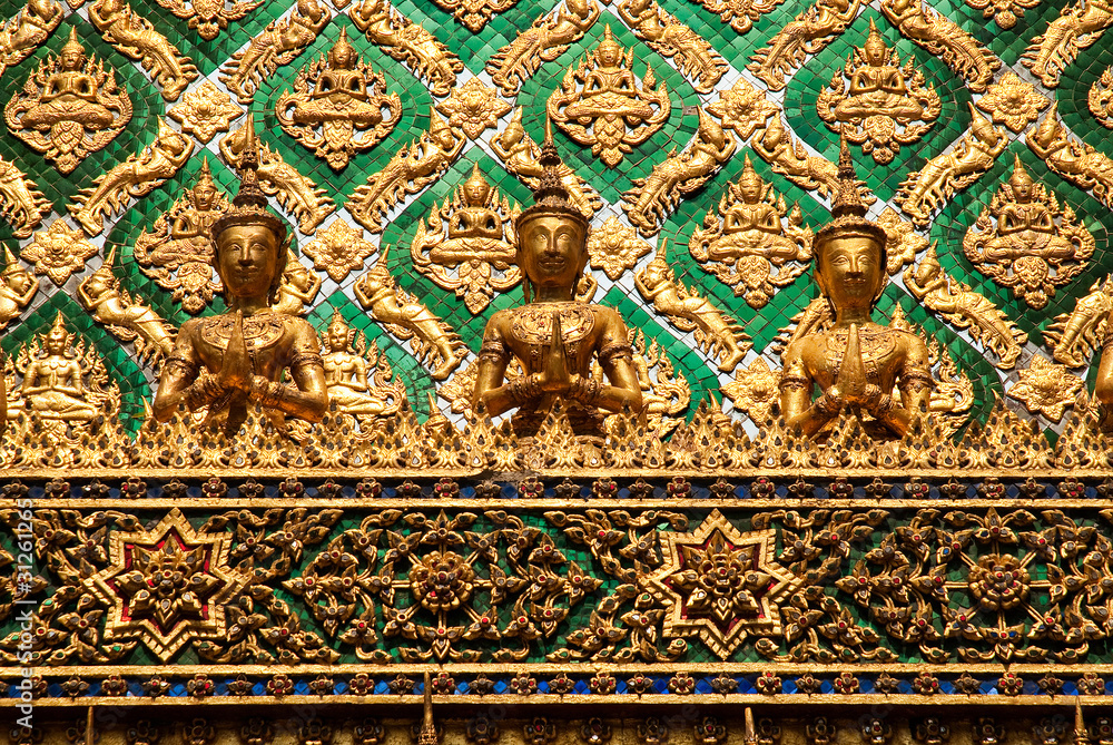 temple thailand buddhist bangkok architecture art