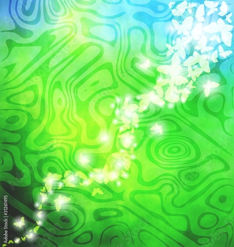 Abstract light green background