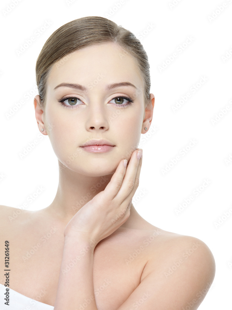 Beautiful teen with healthy skin Beautiful teen with healthy skin