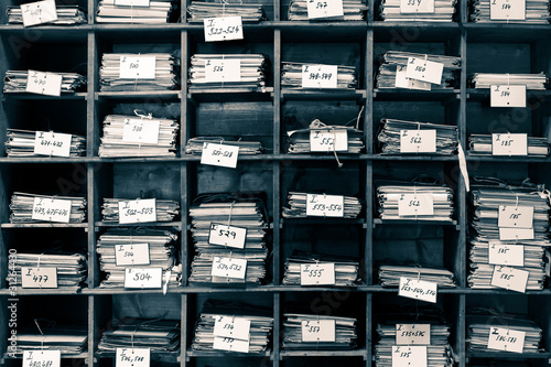 Old archive with publication and documents