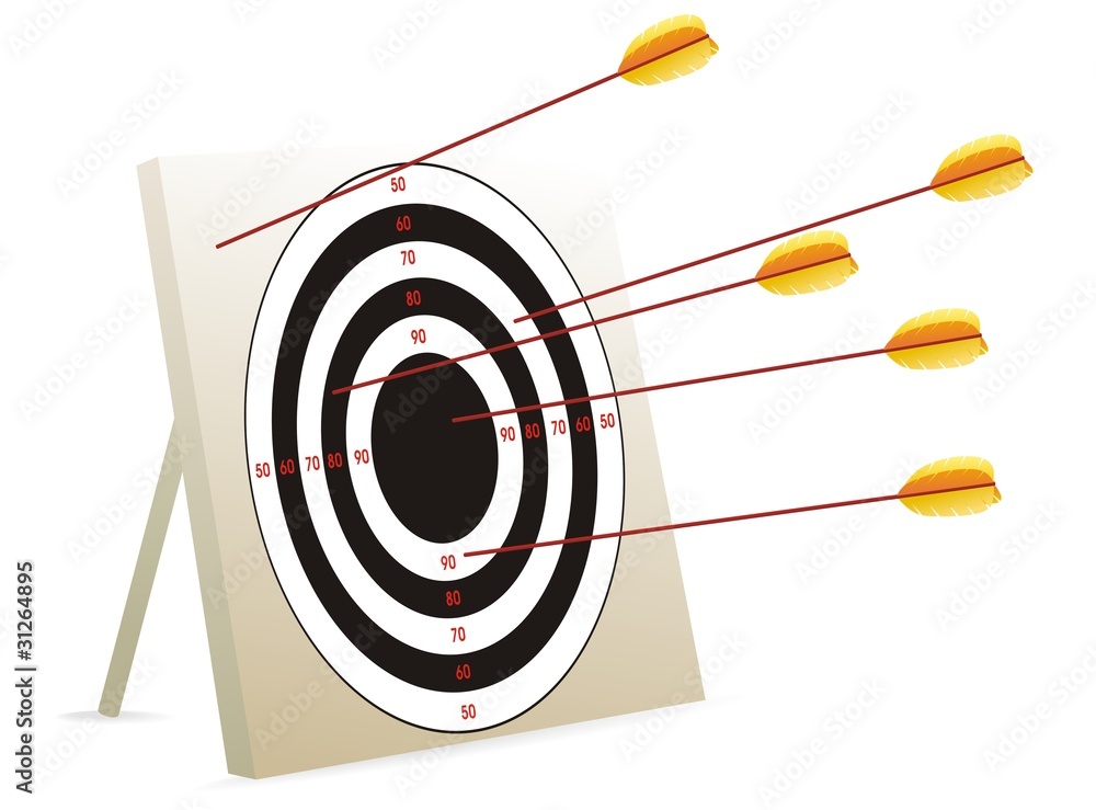 target and arrows target and arrows