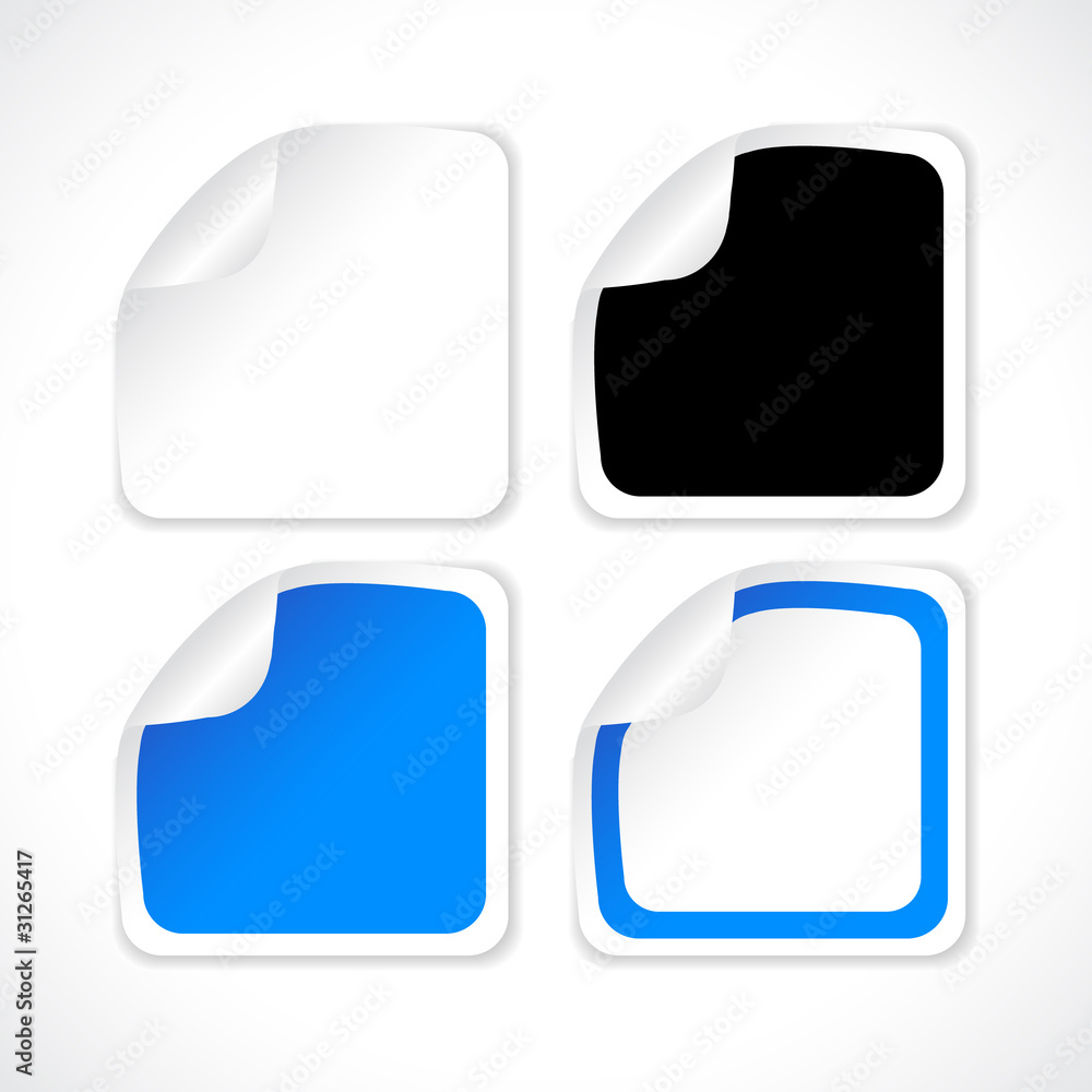 Stickers for web. Vector. Stickers for web. Vector.