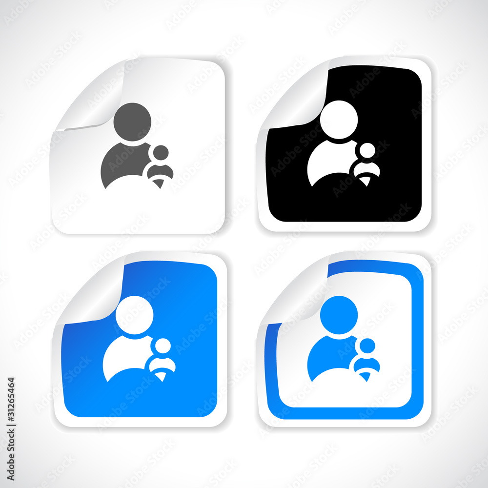 Stickers for web. Vector. Stickers for web. Vector.