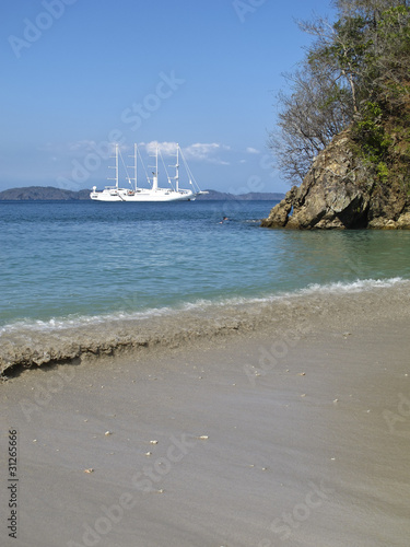 Tortuga Island beach, Costa Rica