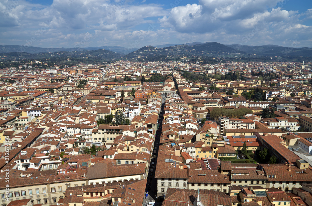Firenze, panorama della città 2