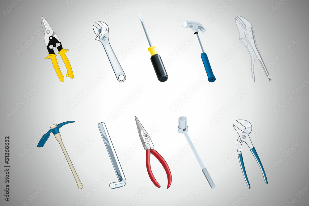 Naklejka premium Tools