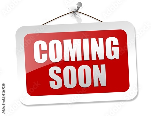Coming soon sign