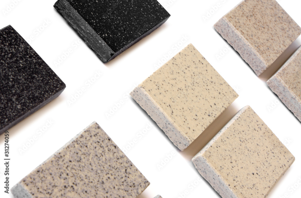 Fototapeta premium Collection ceramic tile