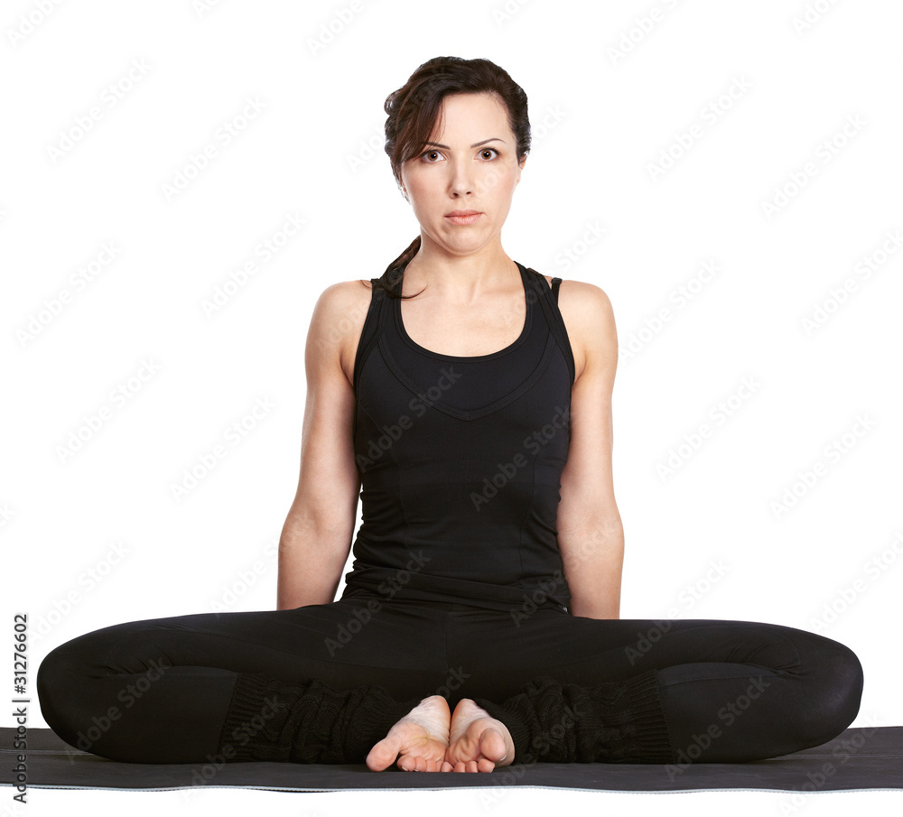 yoga excercising