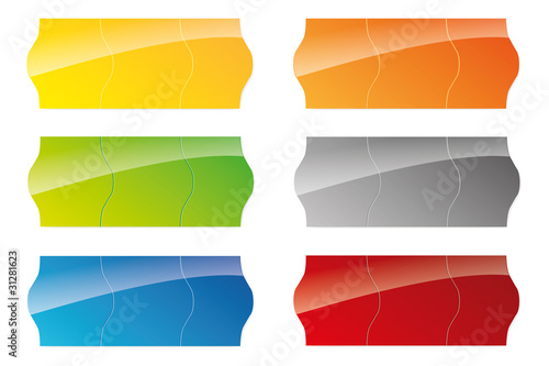 Preisschilder Preisschild Preis schild set - bunt