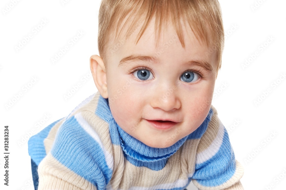 Close-up portrait of a beautiful baby Close-up portrait of a beautiful baby