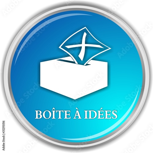 bouton boîte à idées