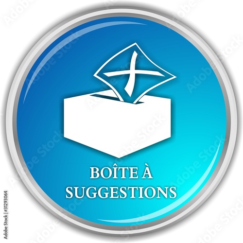 bouton boîte à suggestions