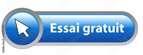 Bouton Web ESSAI GRATUIT (achat en ligne produits commander)