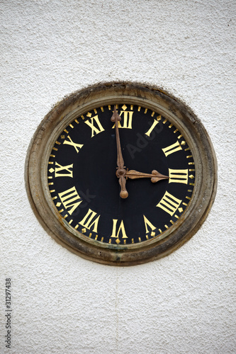 Wallpaper Mural Ancient clock tower Torontodigital.ca