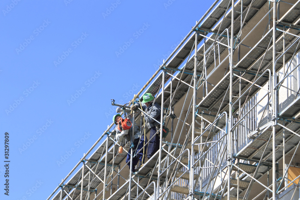 Obraz premium 足場