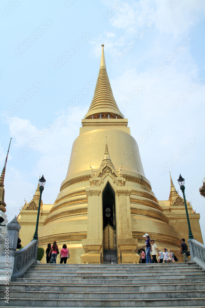 Fototapeta premium Watprakeaw in bangkok.