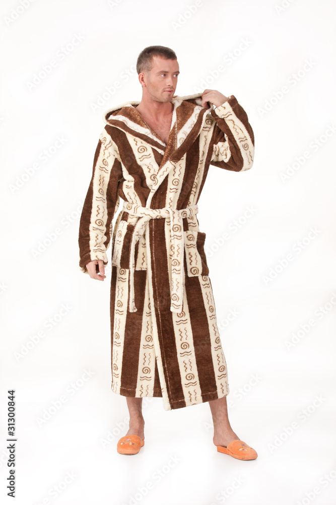 Young Man In Dressing Gown