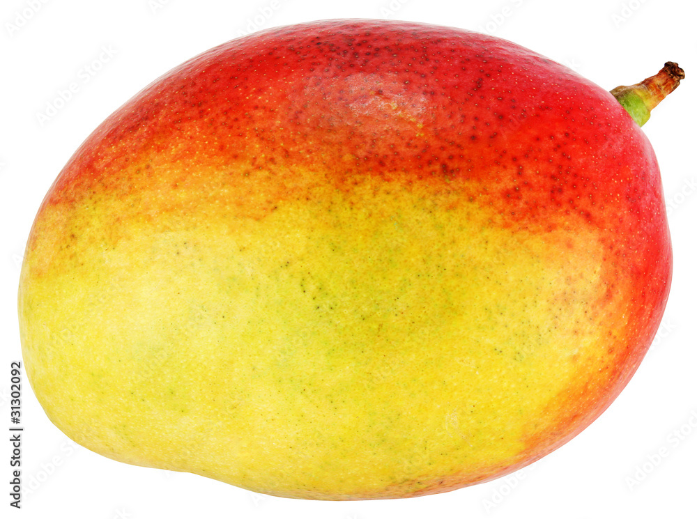 Mango isolated on white. Mango isolated on white.