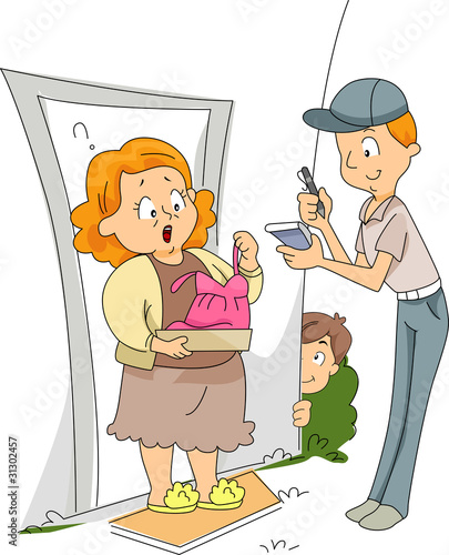 Funny Dress Delivery