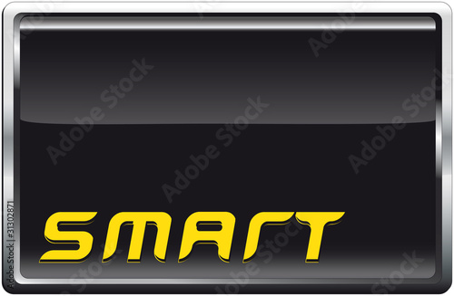 Blackbutton smart gelb