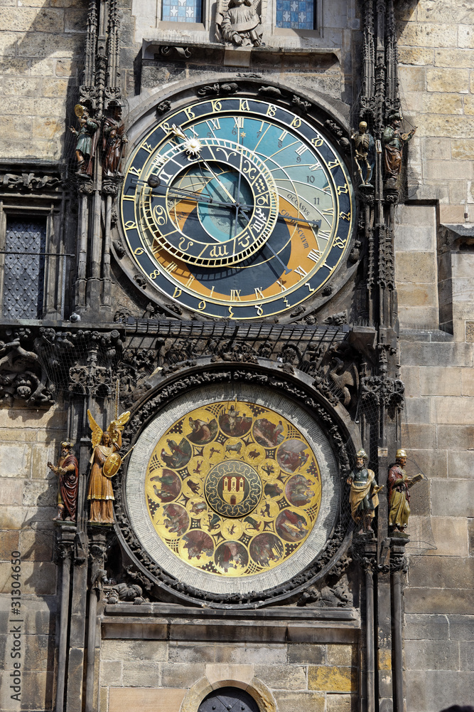 Obraz premium Prag, astronomische Uhr
