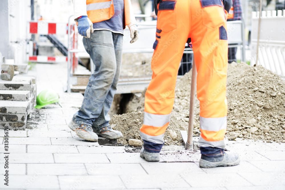 Fototapeta premium Baustelle