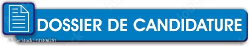 bouton dossier de candidature