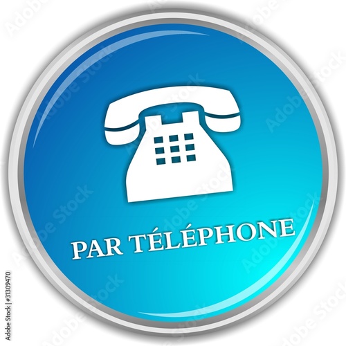 bouton par téléphone