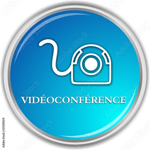 bouton vidéoconférence