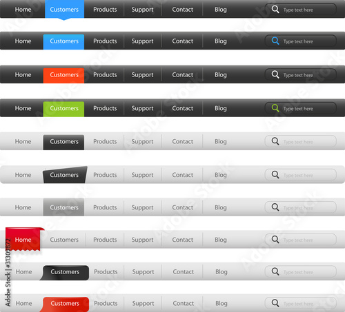 Pathmaster collection - navigation menus