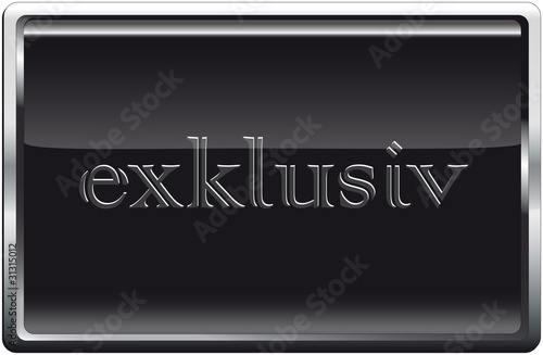 Blackbutton exklusiv grau