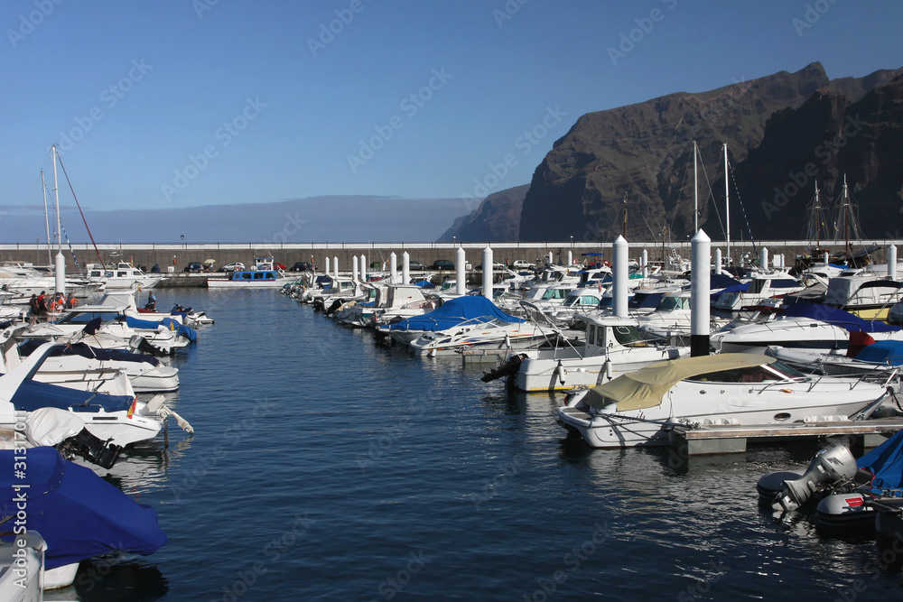 Port de Los Gigantes à Tenerife