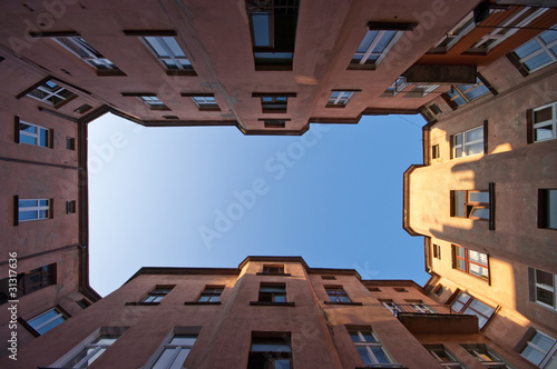 Symmetrical view on the old block