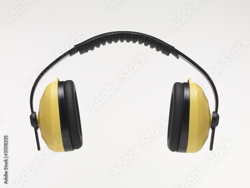 Plakat Hearing protection earmuffs