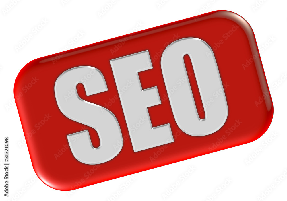 Button rot Ecken rund SEO Button rot Ecken rund SEO