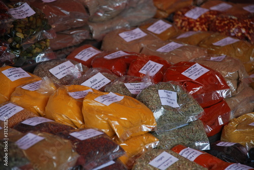 Spice market in Vienn photo