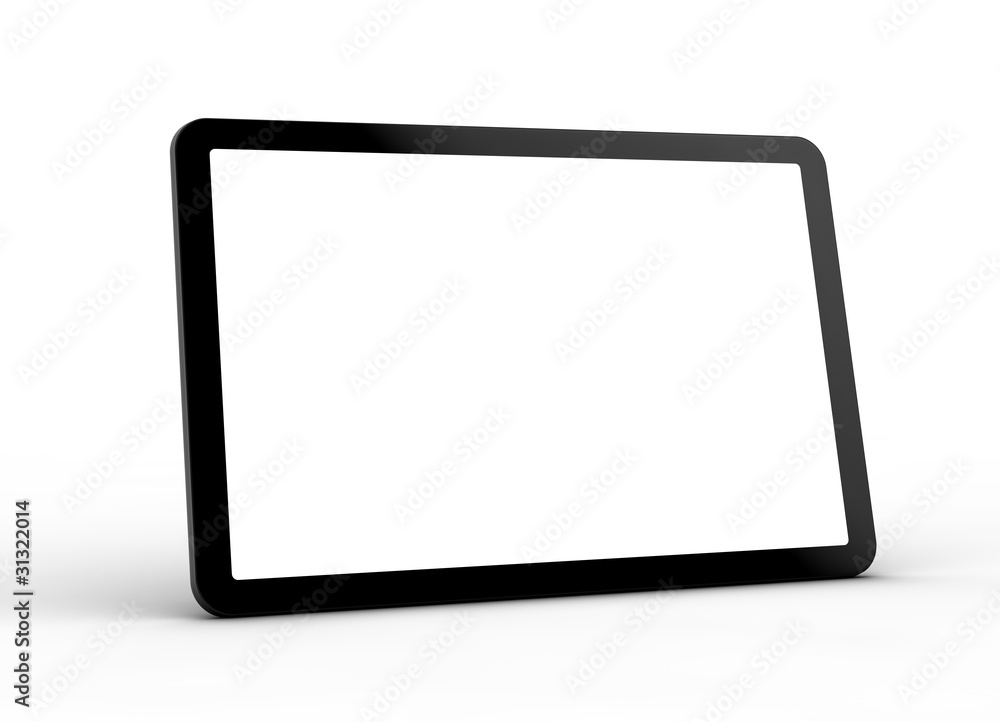 tablet pc - Modern black tablet computer isolated on white background. Tablet pc and screen with clipping path tablet pc - Modern black tablet computer isolated on white background. Tablet pc and screen with clipping path